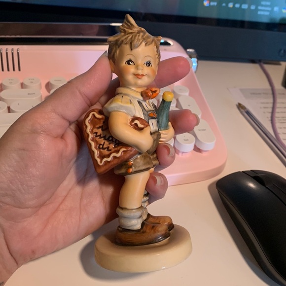 Goebel Other - M J Hummel “Valentine Joy” 399 BOY figurine
